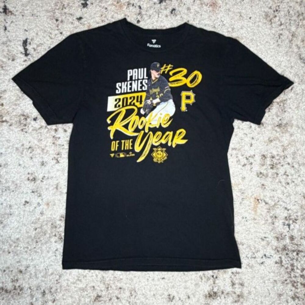 Paul Skenes Pittsburgh Pirates Rookie of the Year Tee